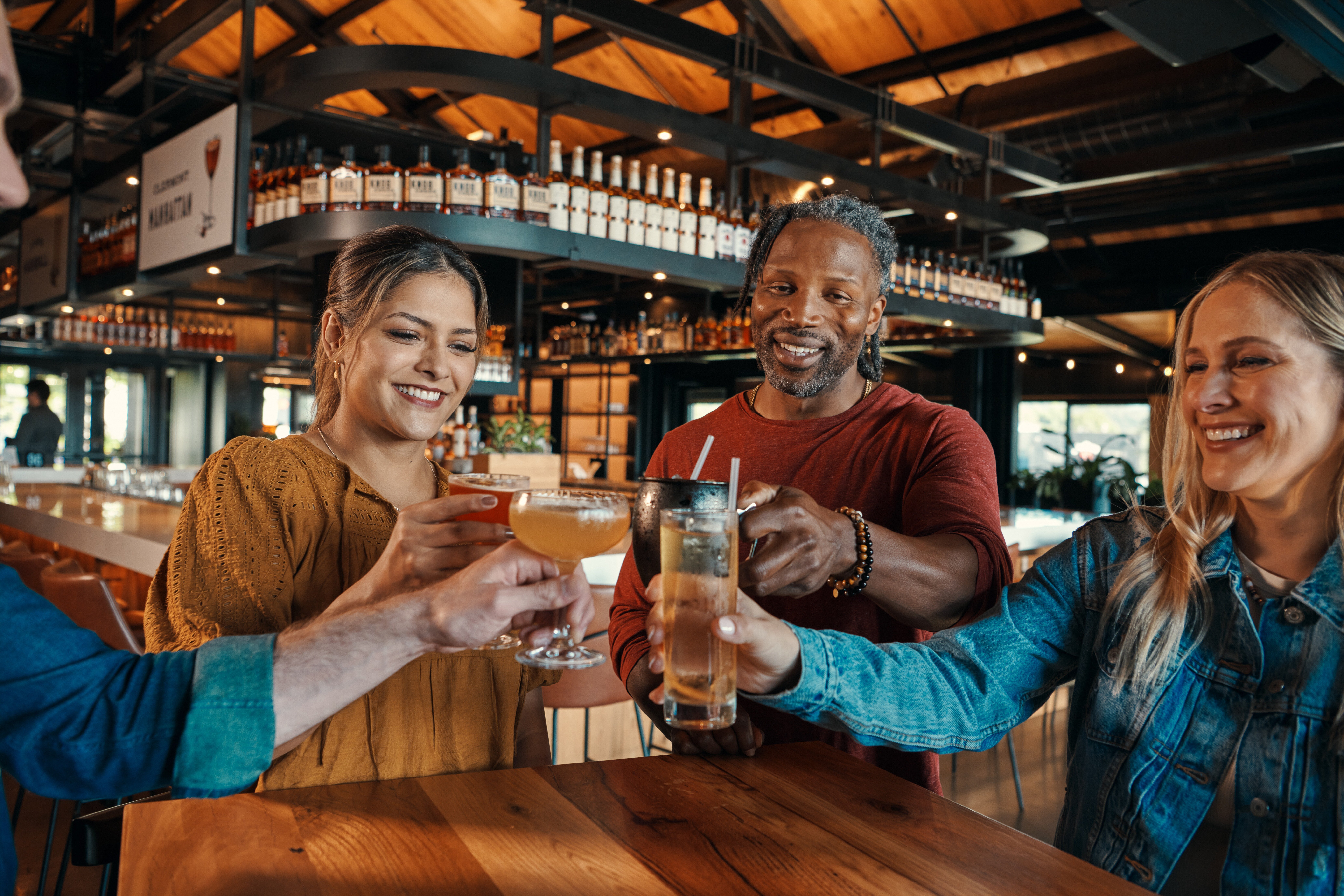 Raise a glass at The Kitchen Table Restaurant, where handcrafted cocktails made with Beam family bourbons are the perfect way to toast your visit to the James B. Beam Distilling Co. in Clermont, Kentucky.