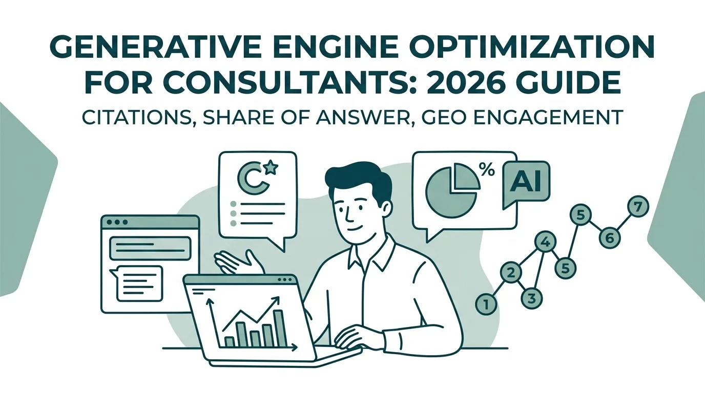 Generative Engine Optimization for Consultants: 2026 Guide