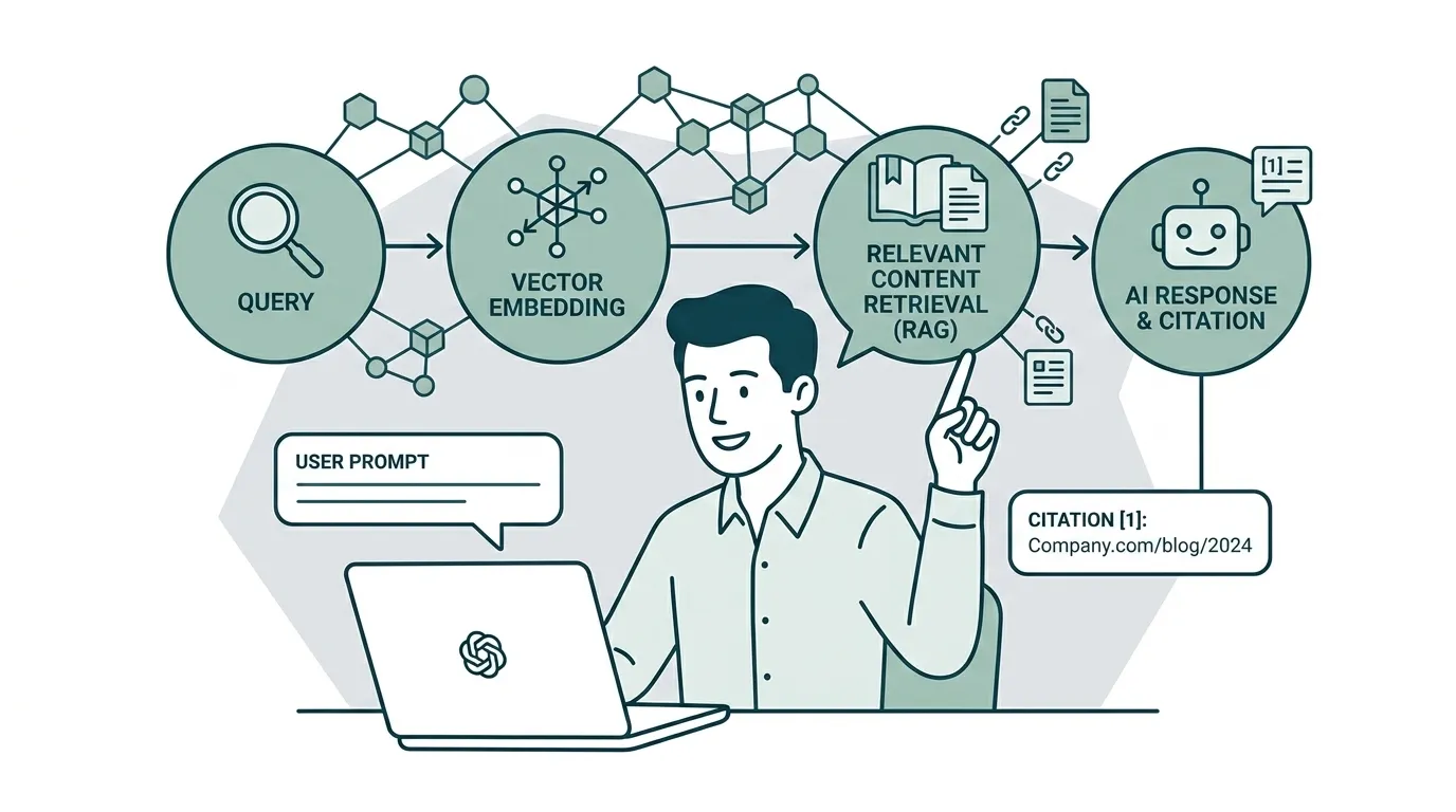 How AI Search Tools Work: RAG, Vectors & Citations