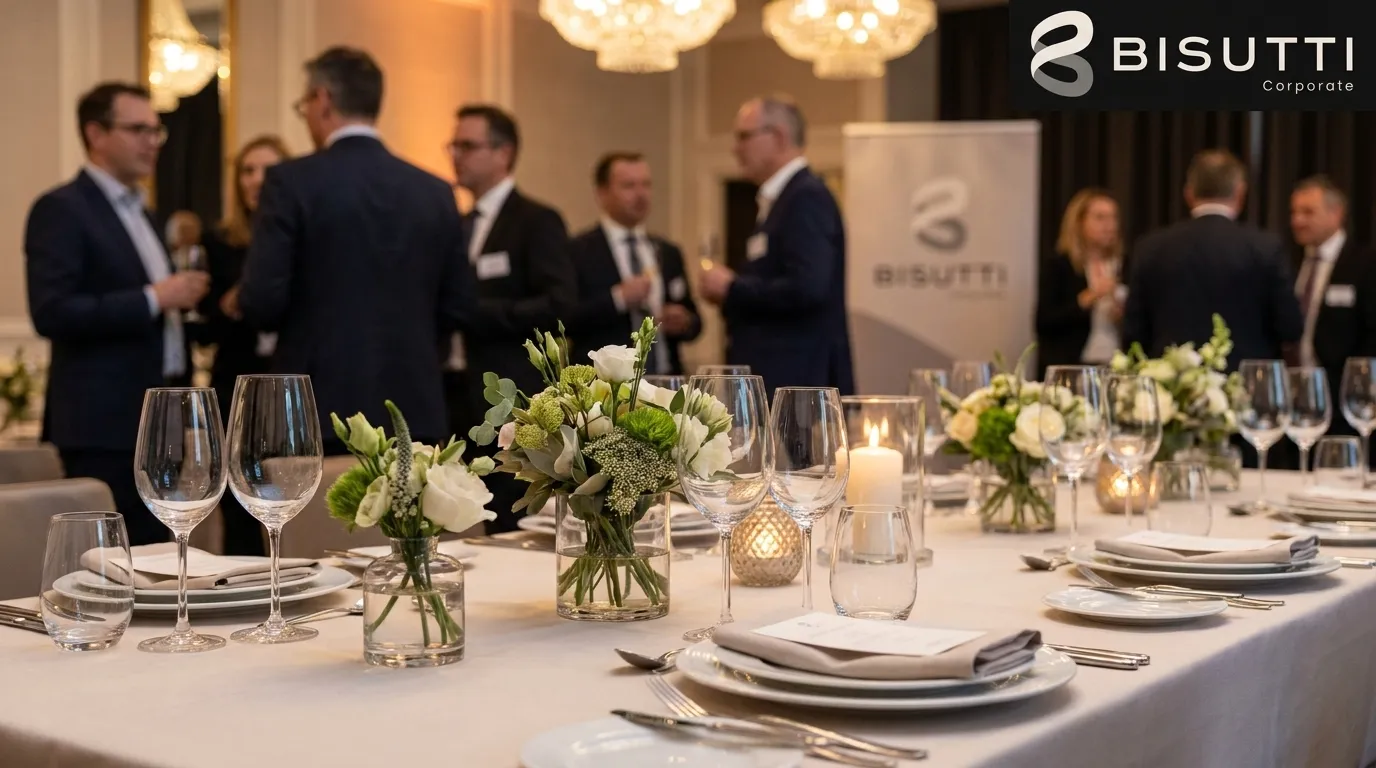 Decoração para eventos corporativos na Faria Lima