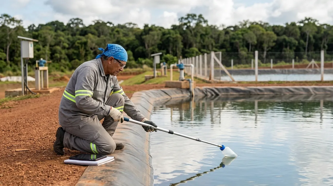 Balanço hídrico em mineração: métodos e regulação