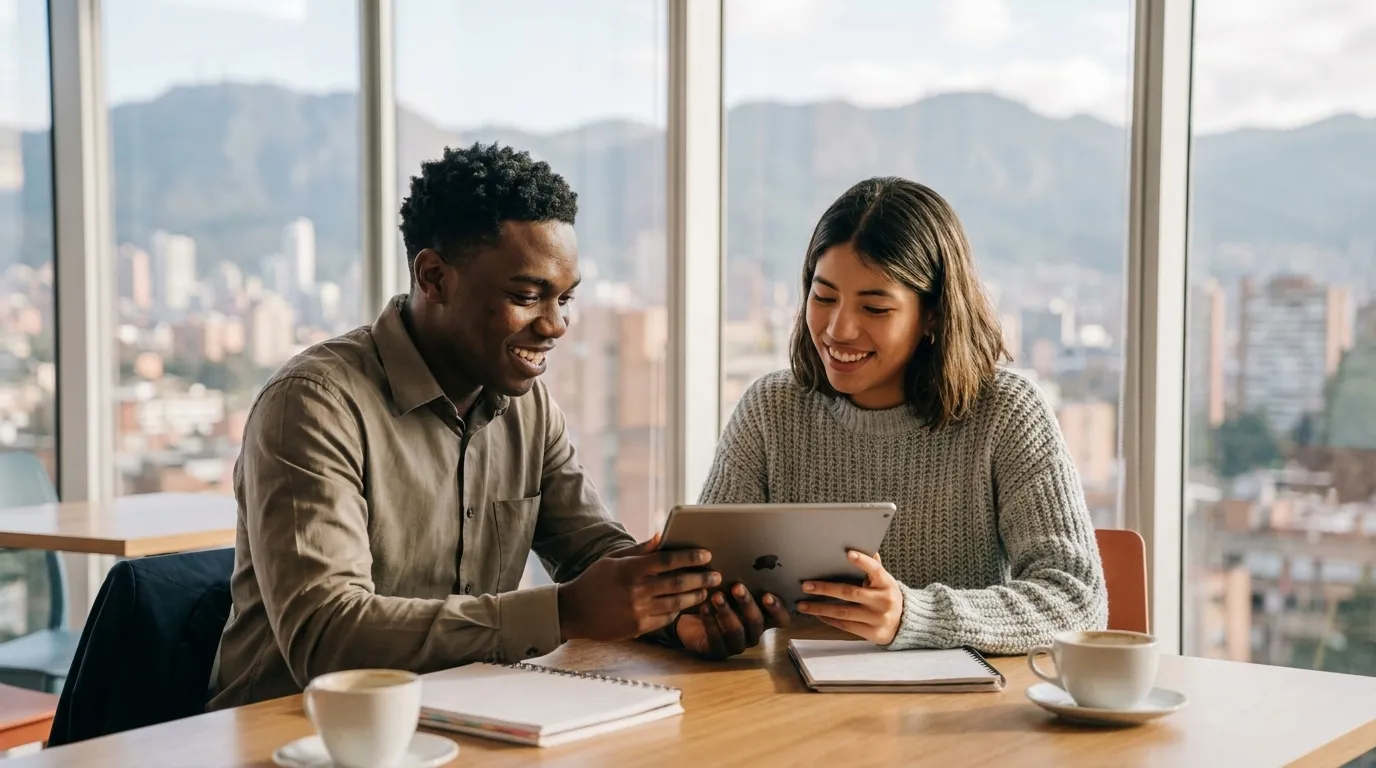 Inglés de negocios en Colombia: practica con IA sin horarios