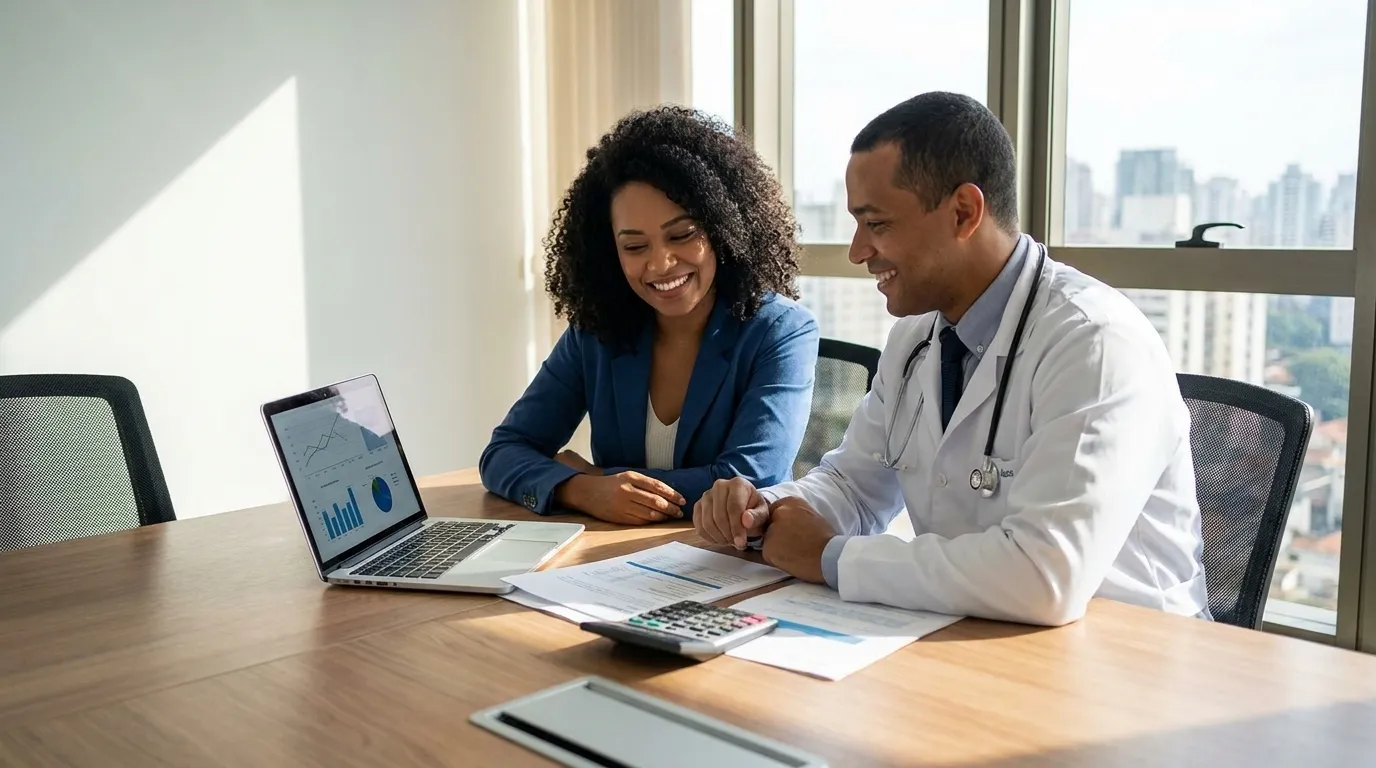 Diferença entre médico PF e PJ em 2026: guia completo
