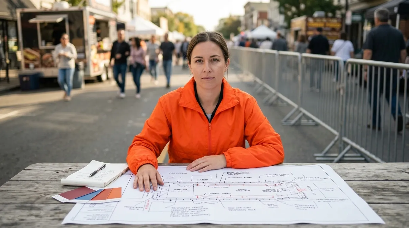 Street Fair Fencing Placement: A Permit-Ready Guide
