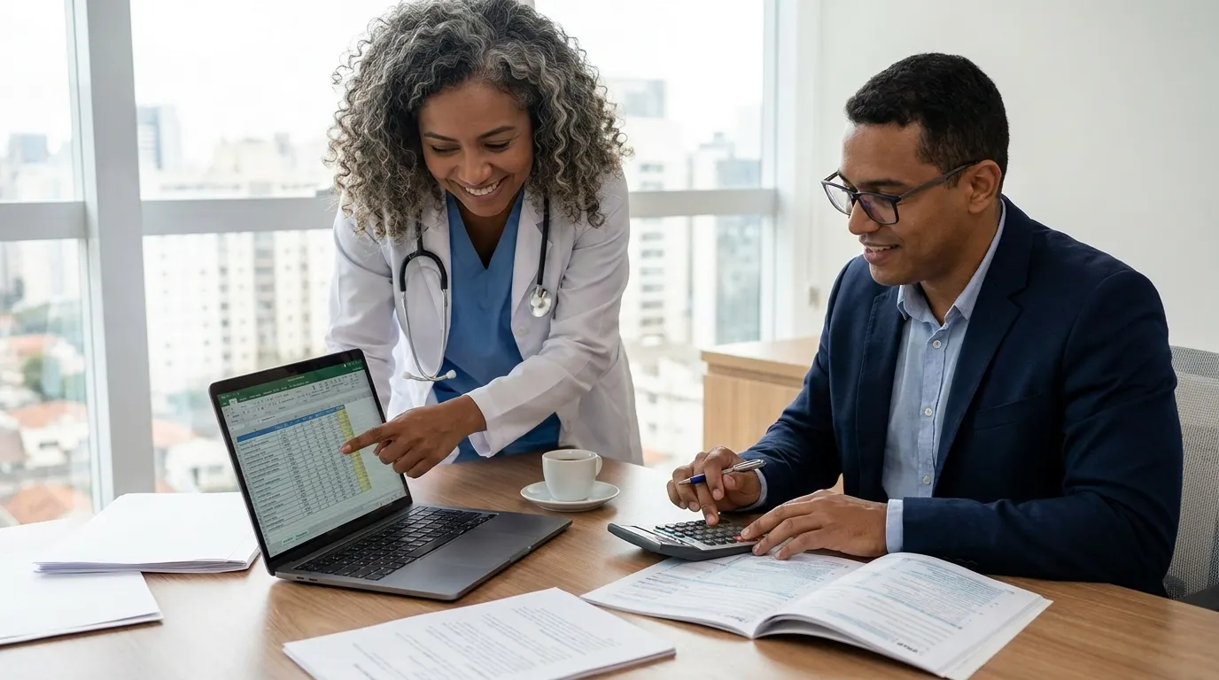 Médico PF ou PJ: passo a passo para comparar impostos