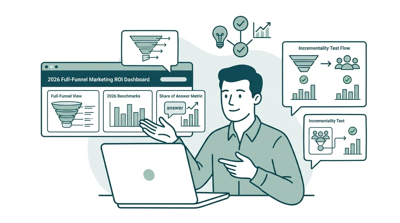Full-Funnel Marketing ROI Dashboard & 2026 Benchmarks
