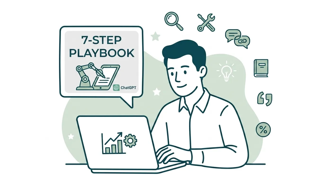 ChatGPT SEO for B2B SaaS: The 7-Step Playbook