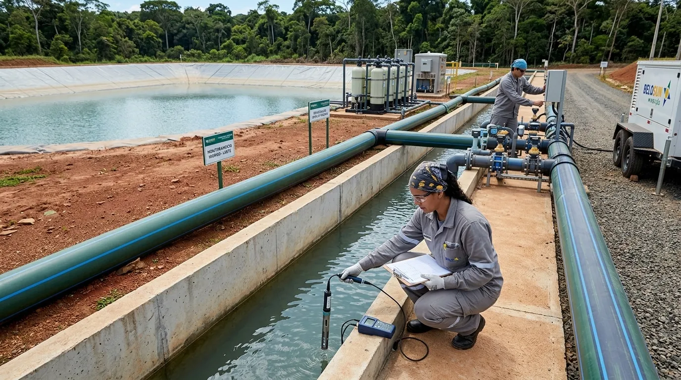 Gestão hídrica no Projeto Volta Grande da Belo Sun