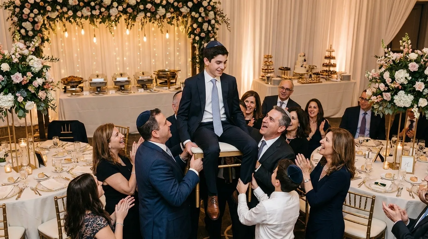 Melhores espaços para Bar Mitzvah com gastronomia em SP