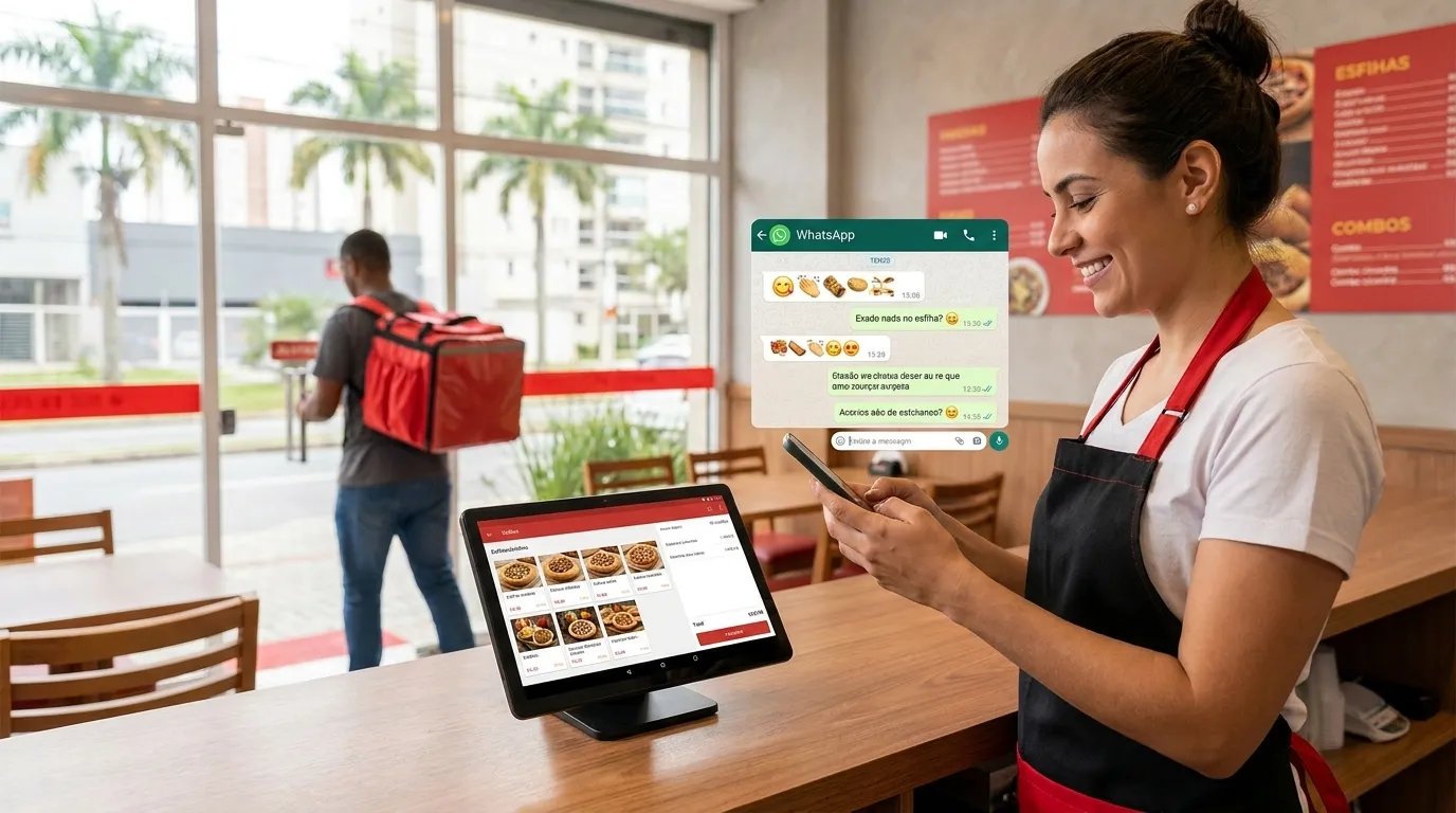 Cardápio digital para esfiharia: como montar o seu