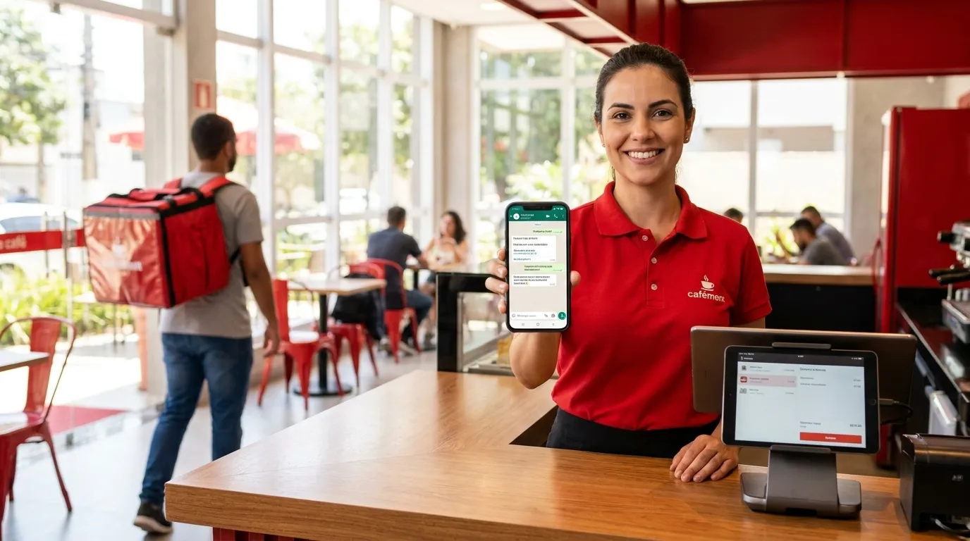 Cardápio digital com horário de funcionamento