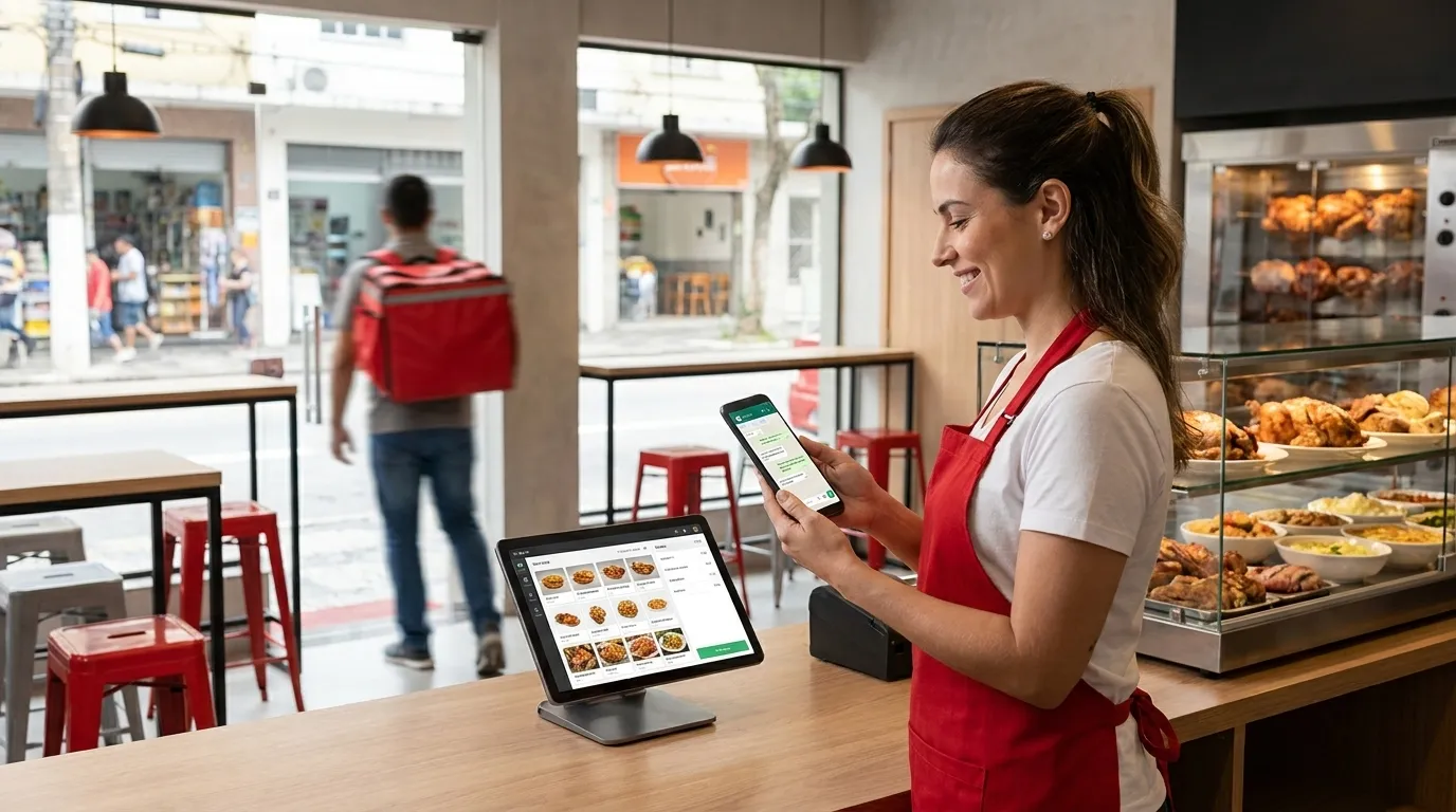 Cardápio digital para rotisseria: guia completo