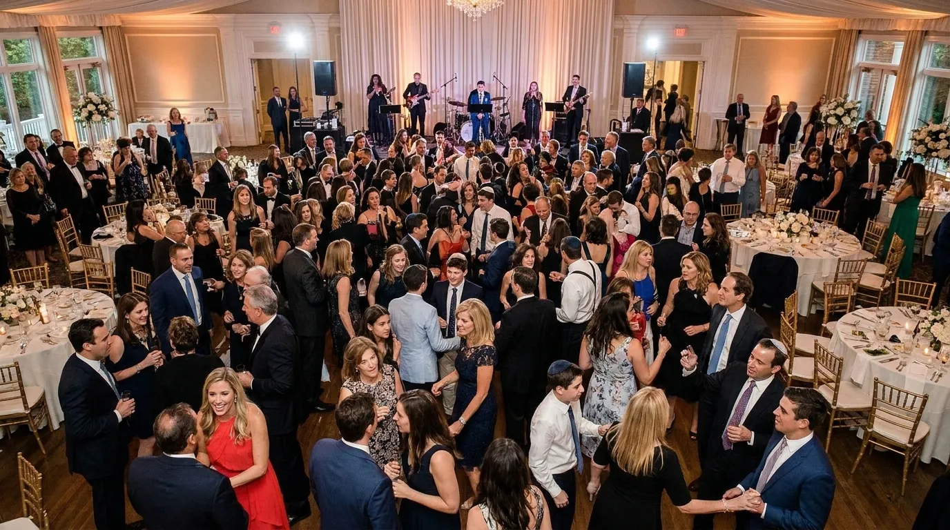 Bar Mitzvah para 300 convidados: como escolher o espaço
