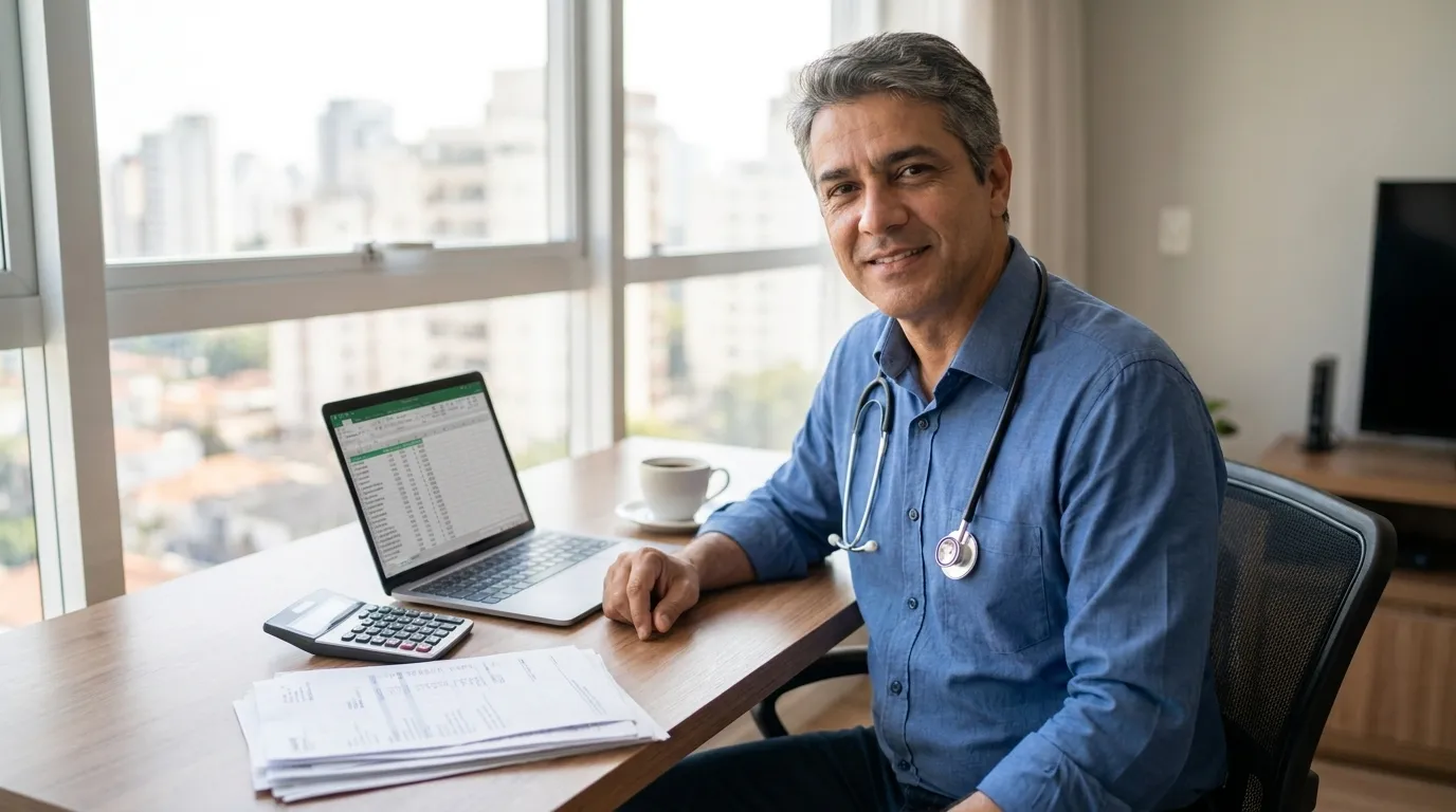 Como calcular o imposto do CNPJ médico no Simples Nacional
