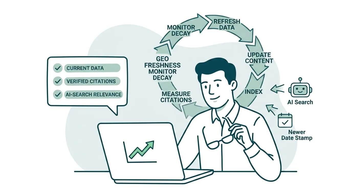 The GEO Freshness Loop: Keep Content Fresh for AI Search