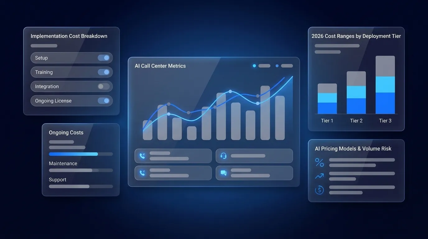 Contact Center AI Implementation Cost: 2026 Budget Guide
