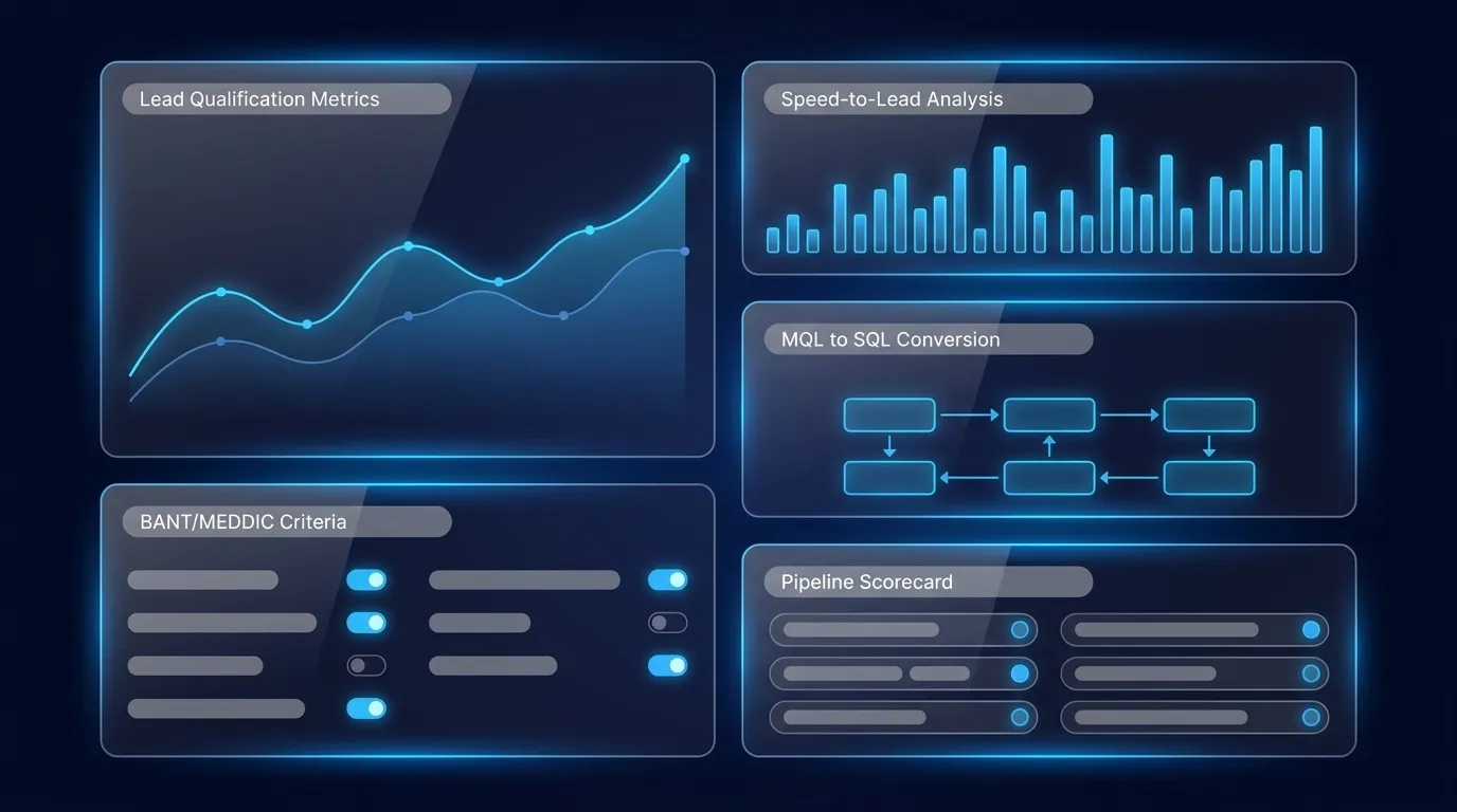 Lead Qualification Metrics: Formulas and Benchmarks