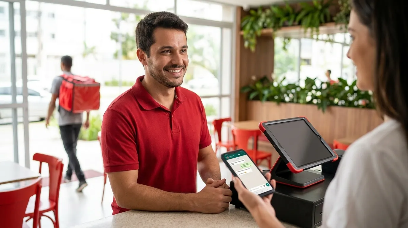 Fidelização de clientes no restaurante pelo WhatsApp