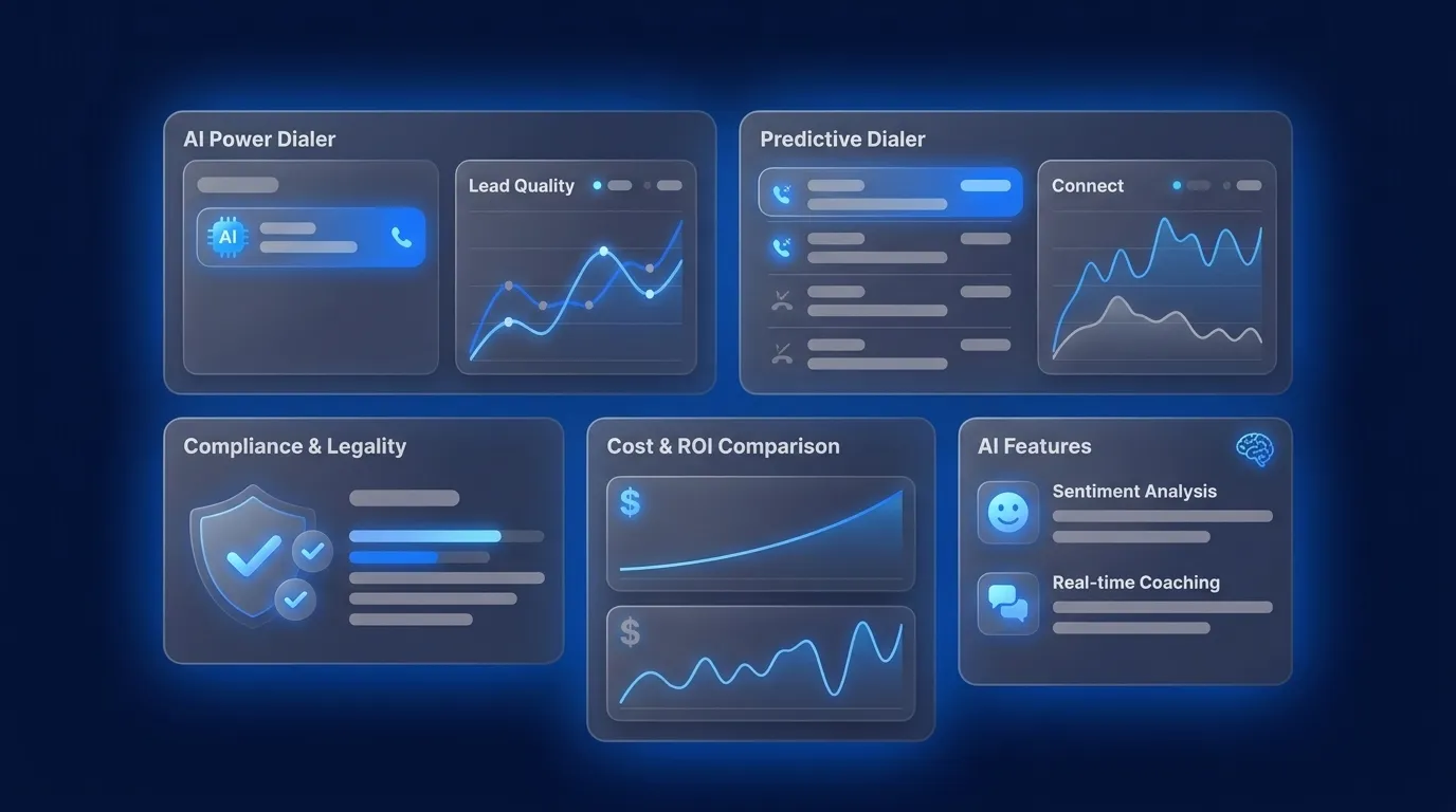 AI Power Dialer vs Predictive Dialer: Key Differences
