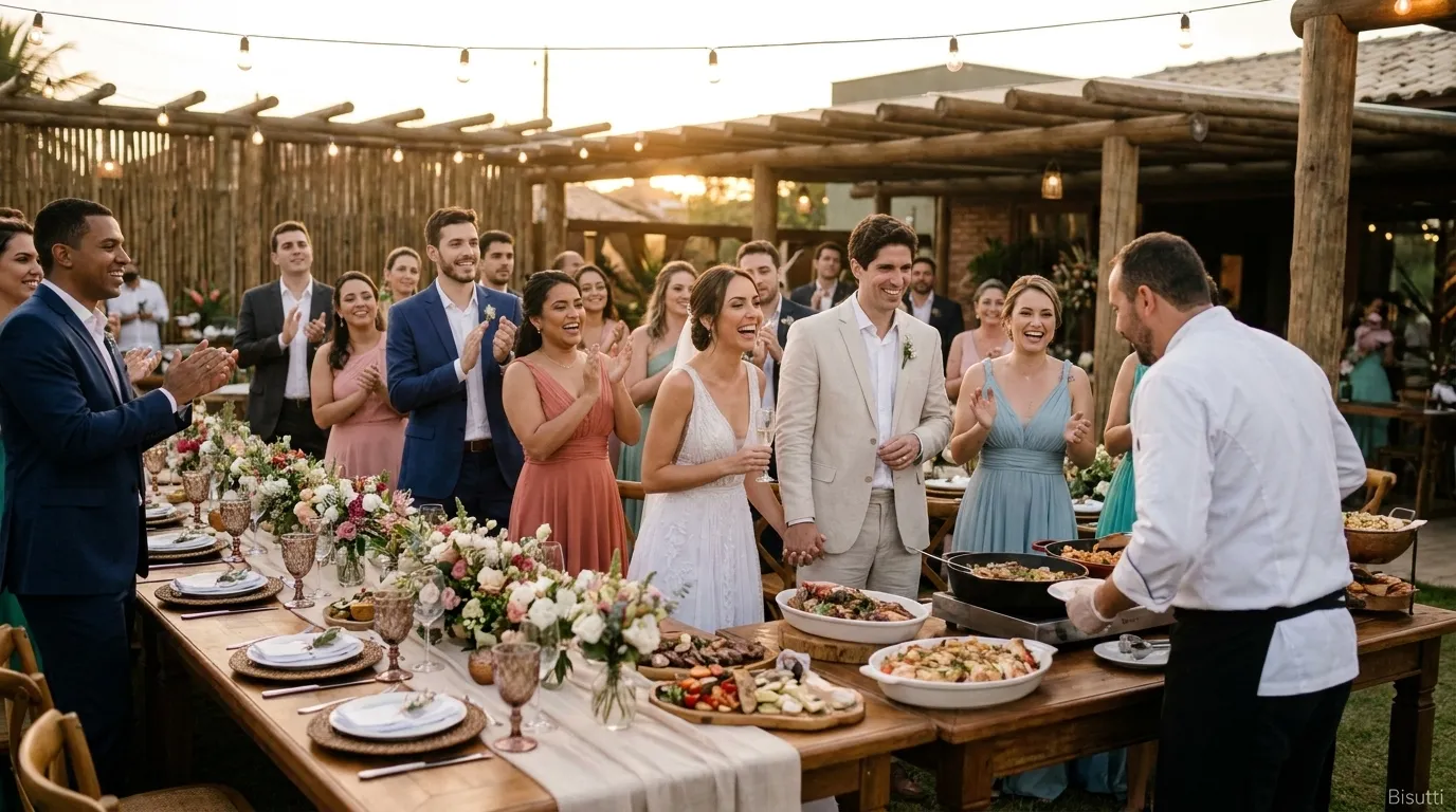 Guia completo: como escolher espaço para bodas com chef