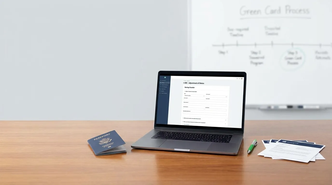 Adjustment Of Status Green Card Process For Startup Founders