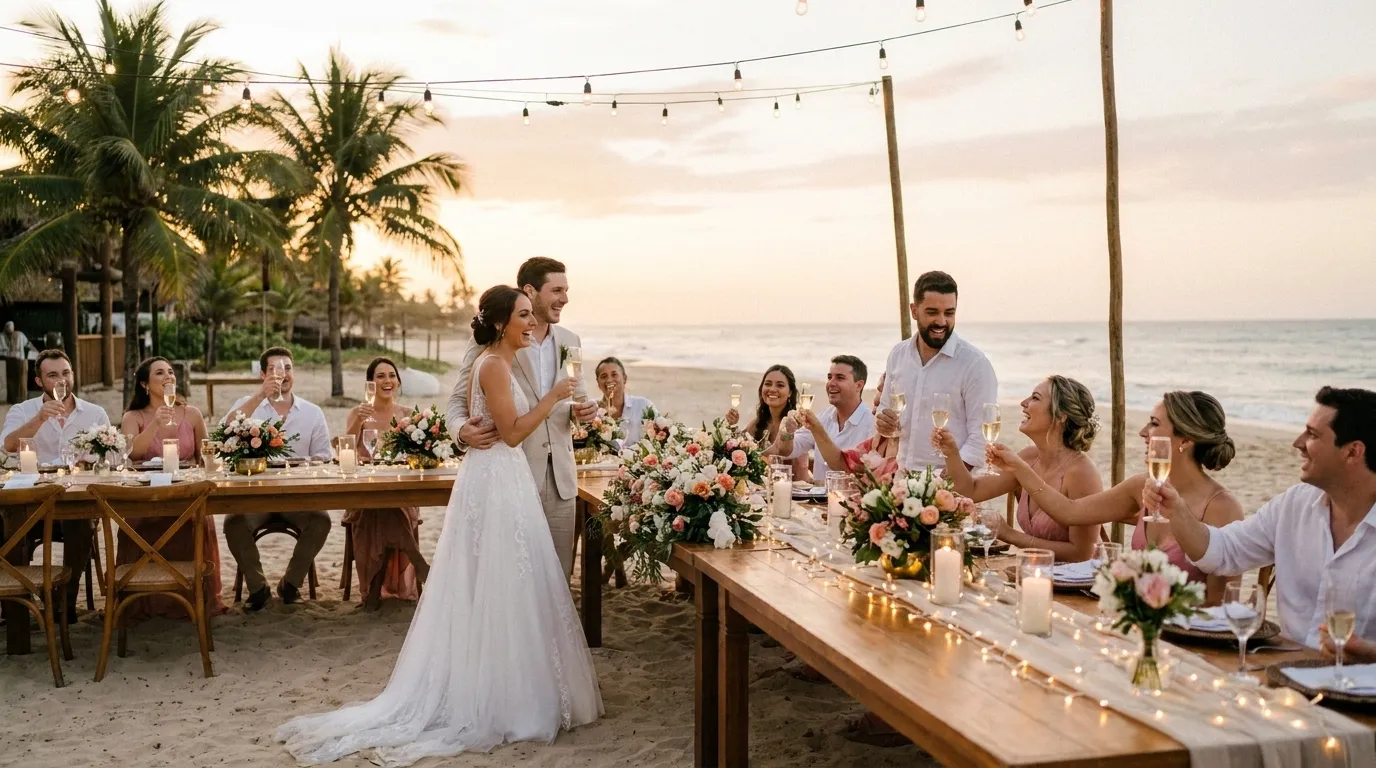 Quanto custa um casamento na praia em 2026?