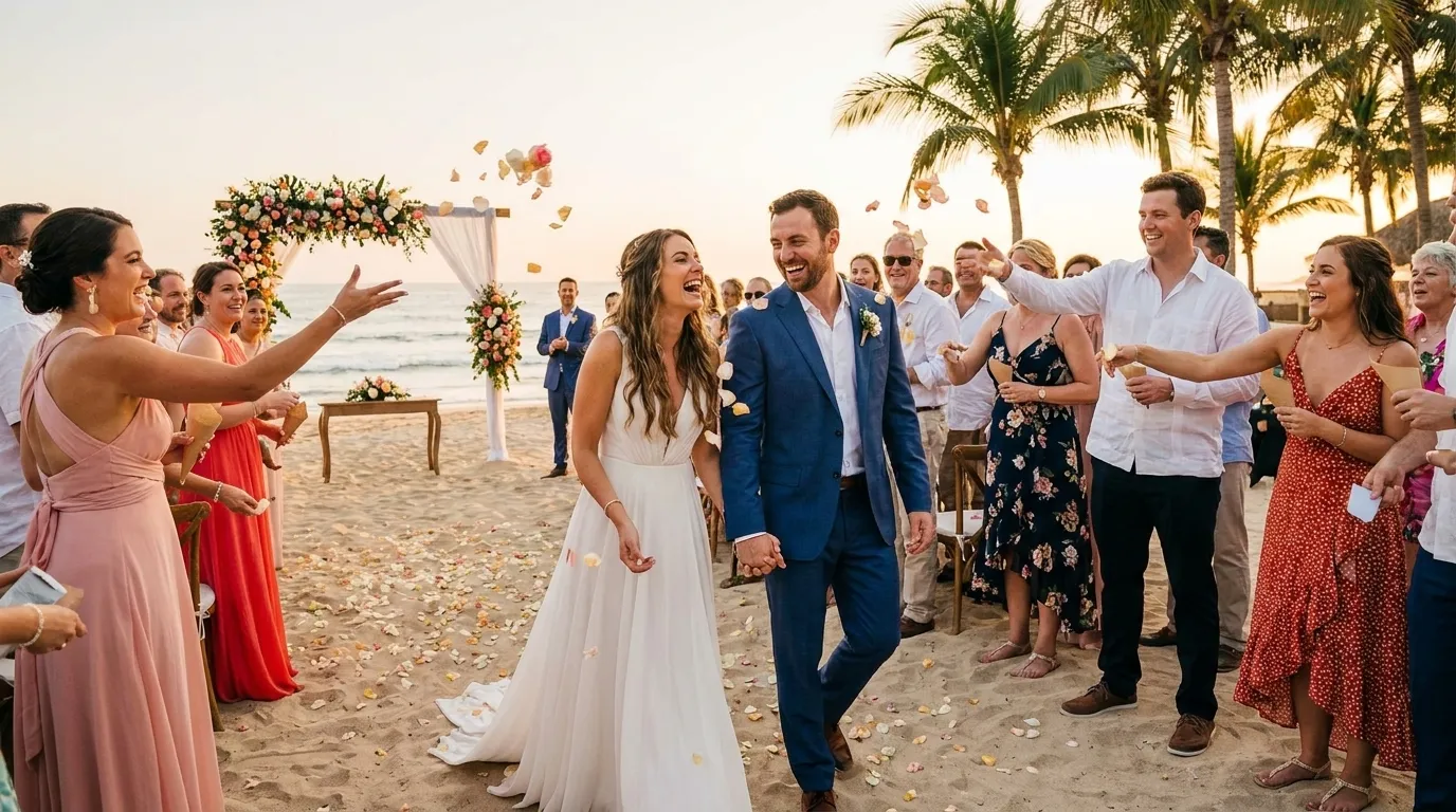 Casamento na praia destination wedding: o guia definitivo