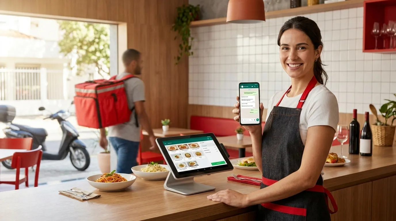 Cardápio digital para restaurante italiano: guia prático