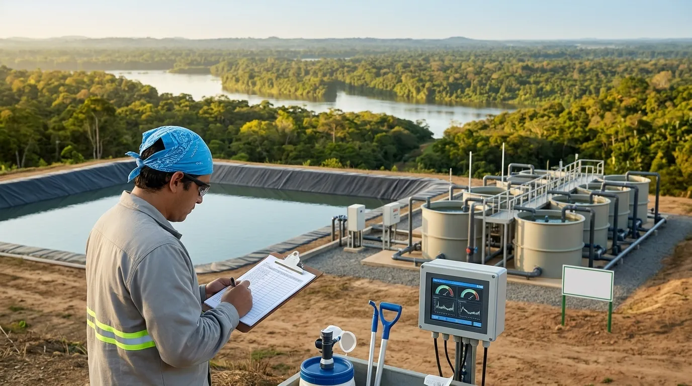 Uso e consumo de água na usina do Projeto Volta Grande
