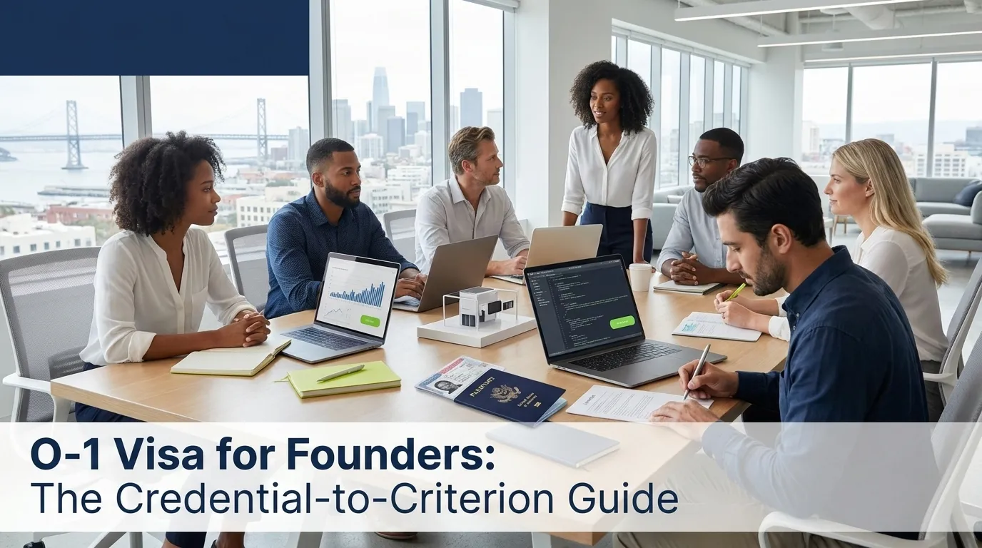 O-1 Visa for Founders: The Credential-to-Criterion Guide