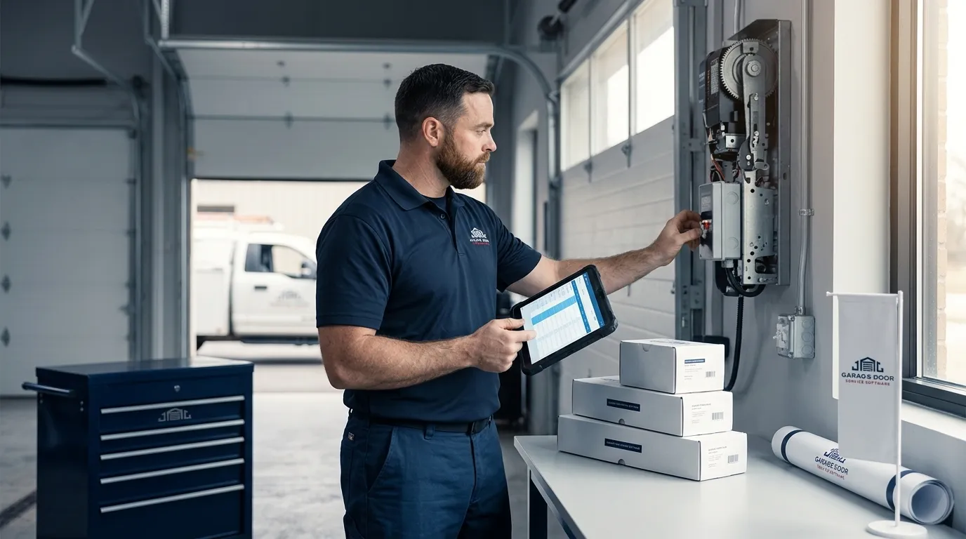 Garage Door Service Software: A Workflow-First Buying Guide