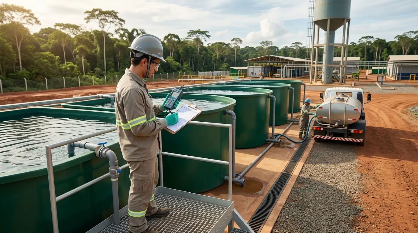 Consumo hídrico na construção do Projeto Volta Grande