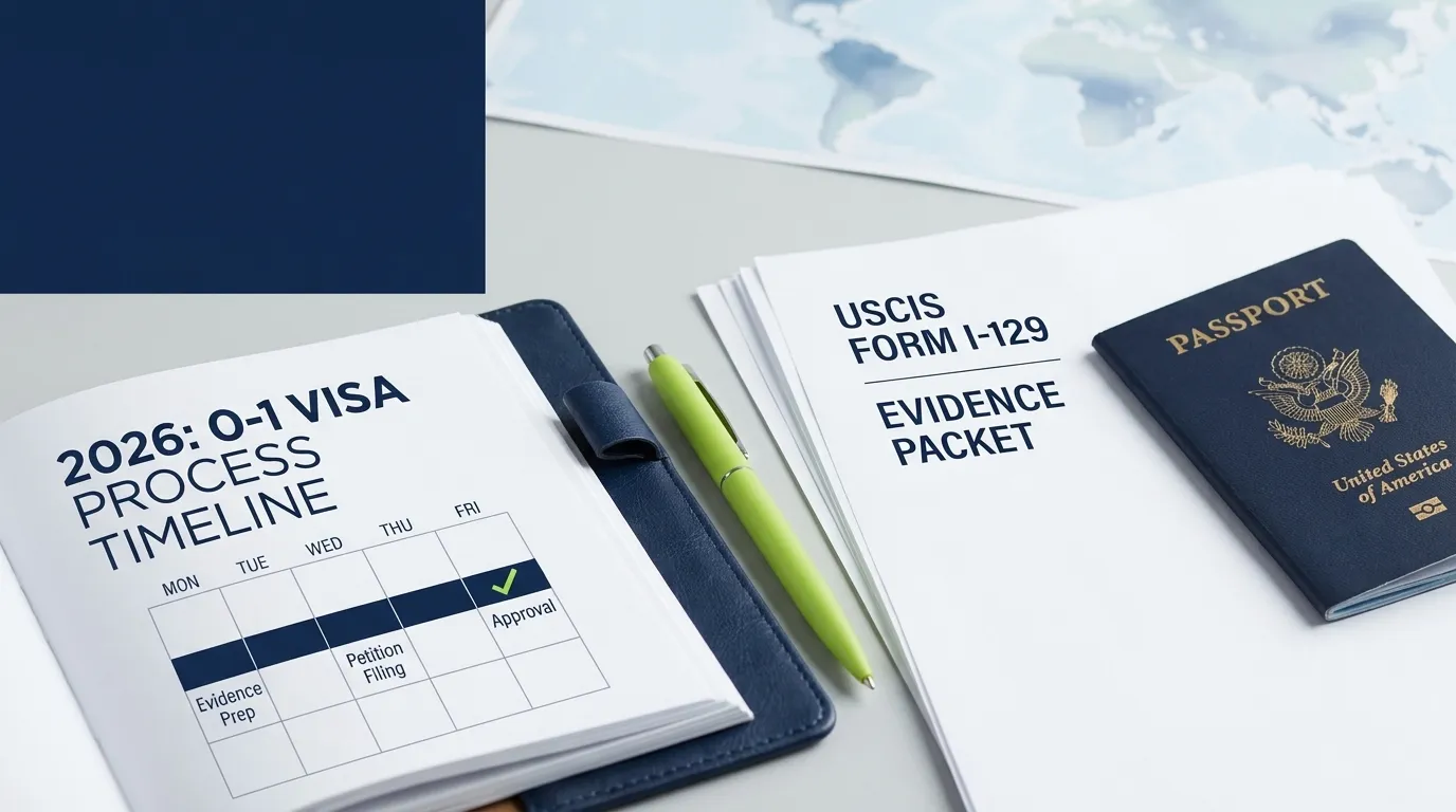 The O-1 Visa Process Timeline in 2026: A Founder's Planner