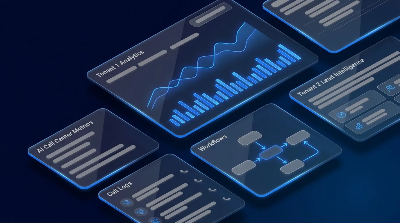 Multi-Tenant Call Center Automation: Isolation and Scale