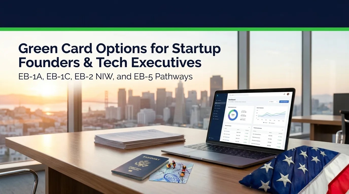 Green Card Options for Startup Founders & Tech Executives