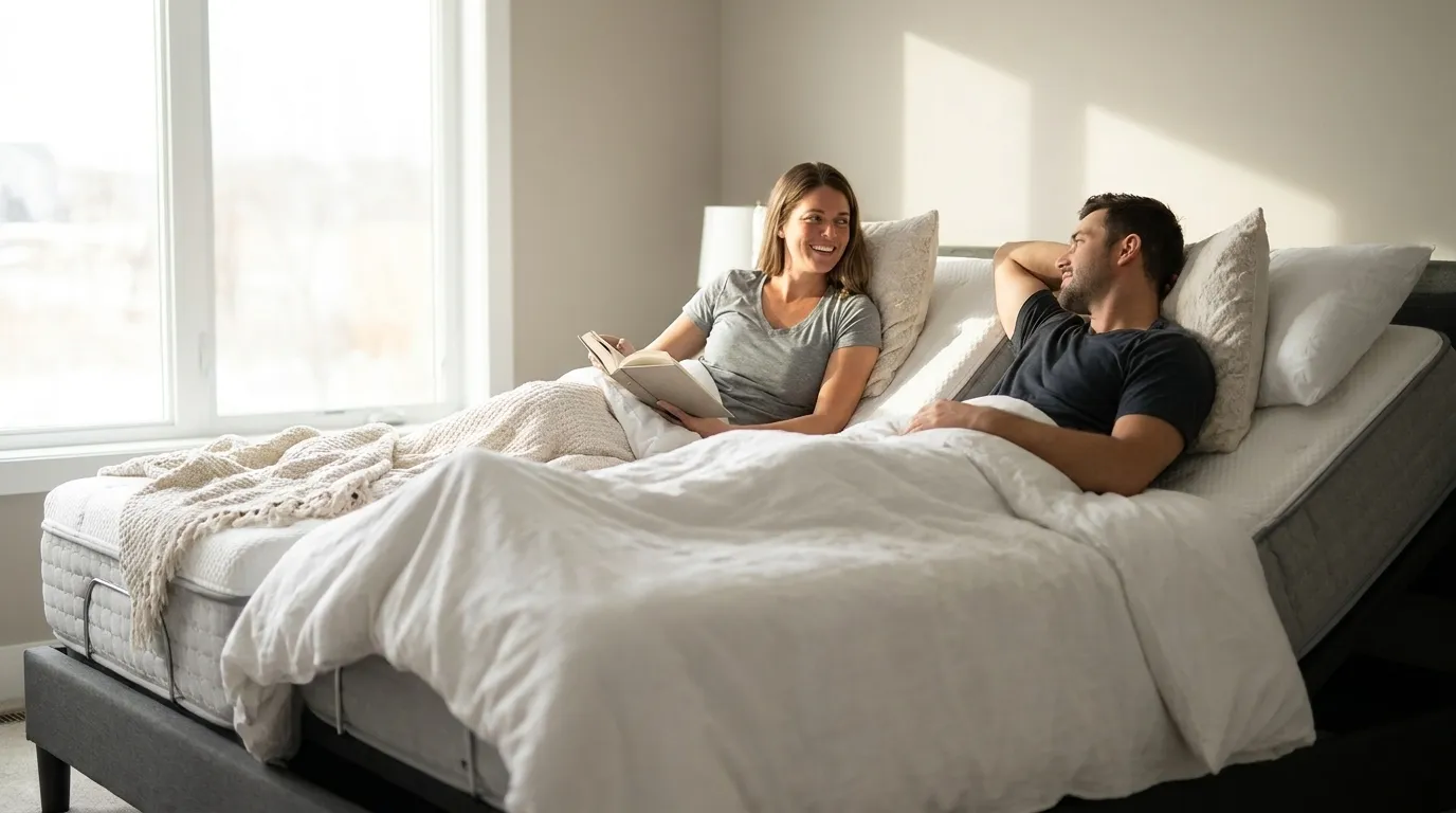 The Best Latex Adjustable Bed Mattress for Couples in Canada