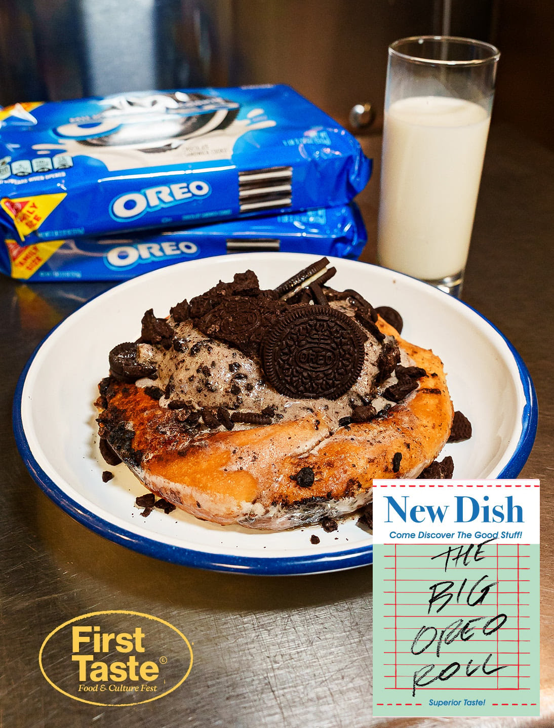 The Big Oreo Roll at First Taste 001 by Loser's Eating House x Oreo