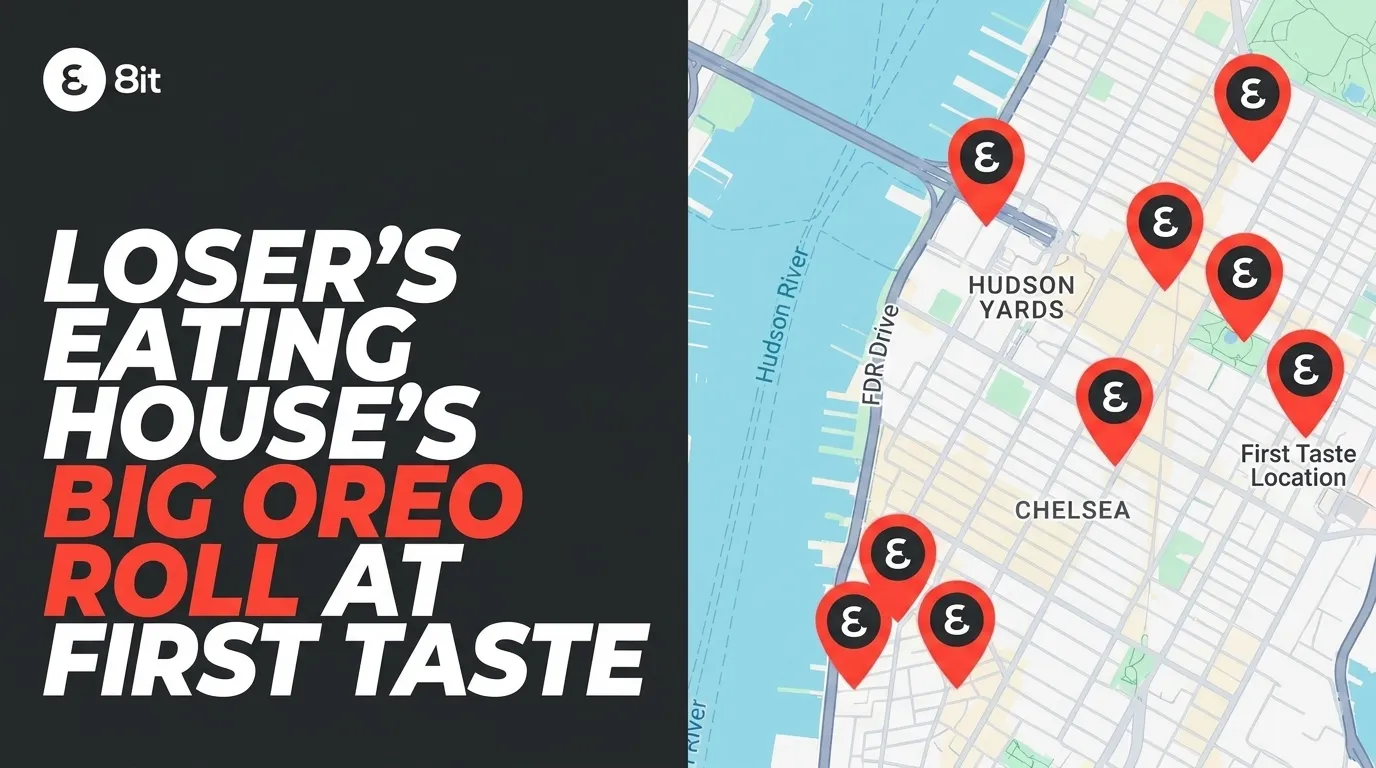 Loser's Eating House's Big Oreo Roll at First Taste
