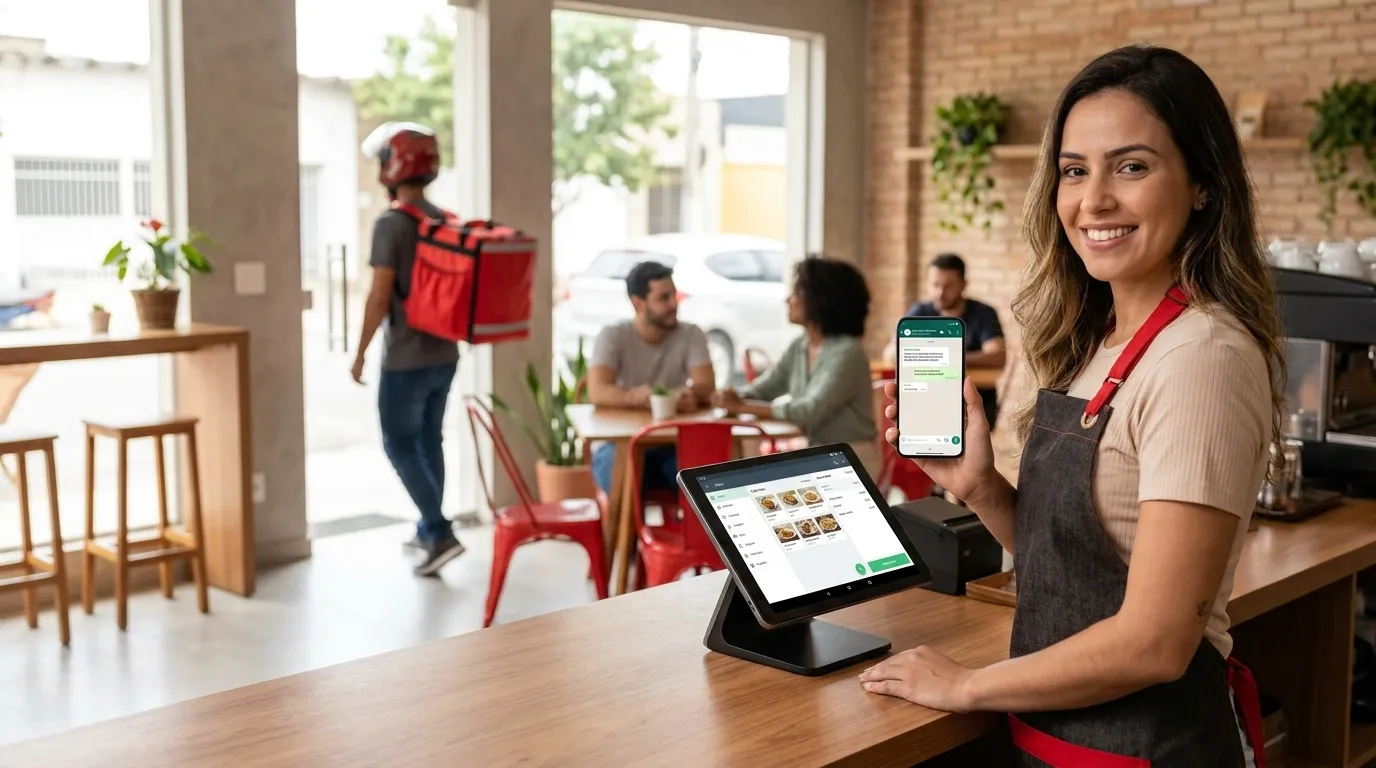 Cardápio digital com descritivo dos pratos: passo a passo