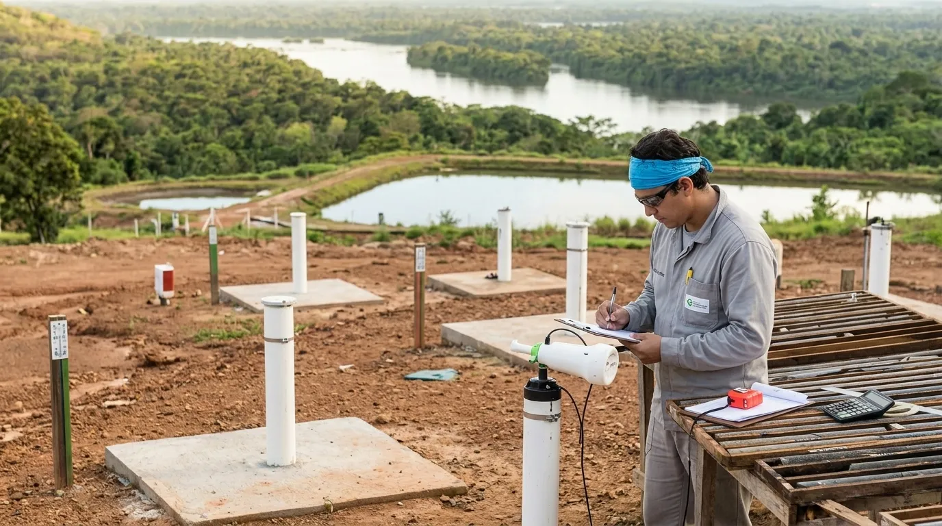 Monitoramento hídrico no Projeto Volta Grande