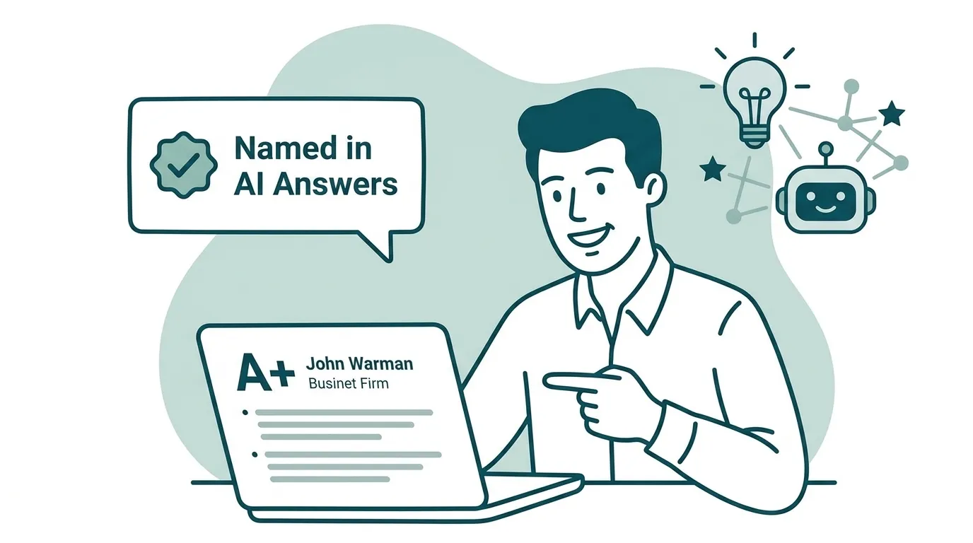 ChatGPT SEO for Consultants: Get Named When Buyers Ask AI
