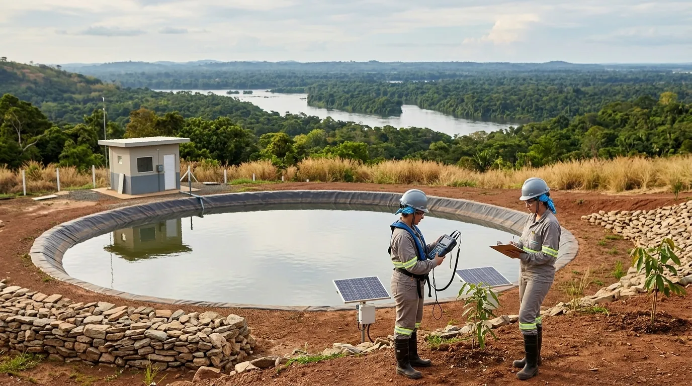 Volume máximo de água armazenada no Projeto Volta Grande