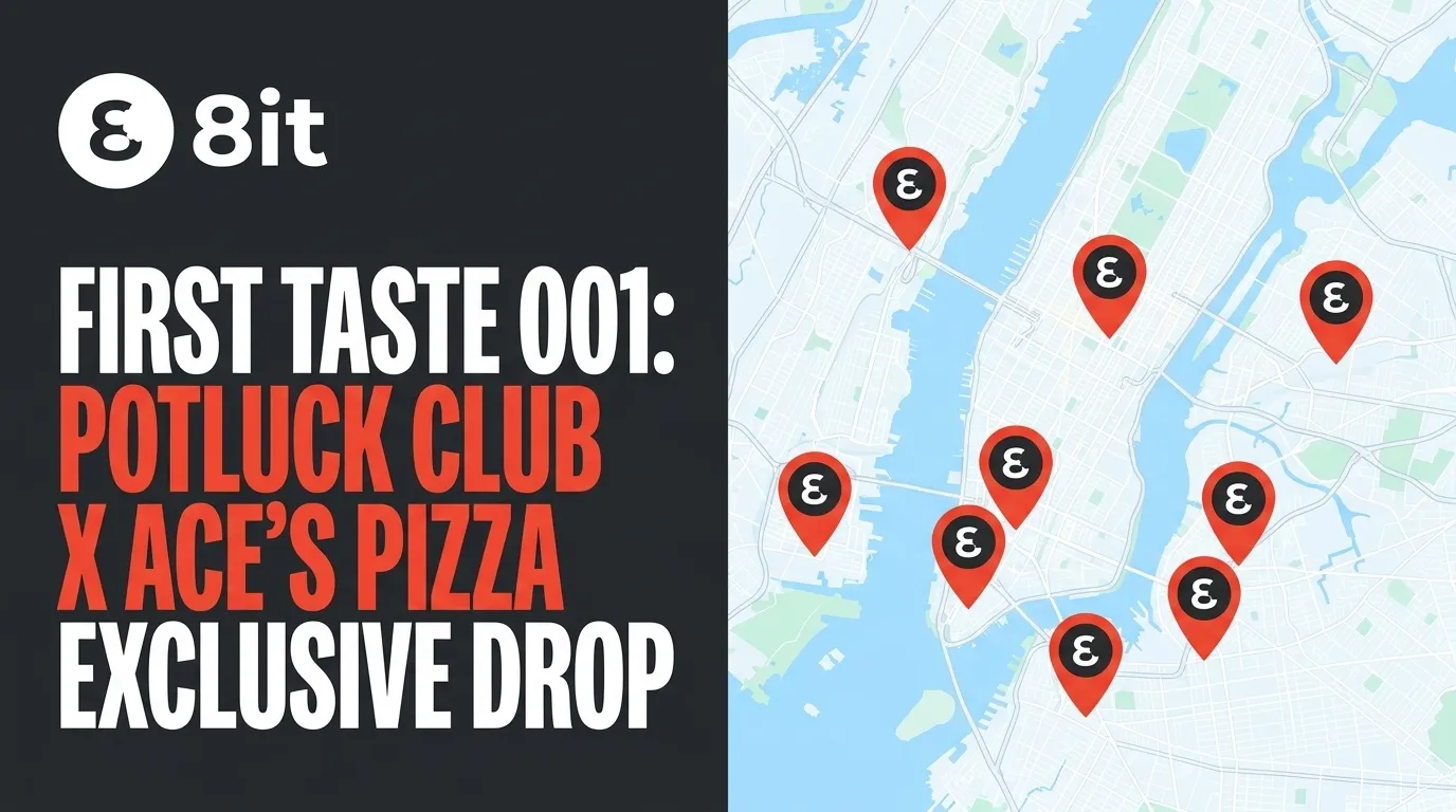 First Taste 001: Potluck Club x Ace's Pizza Exclusive Drop
