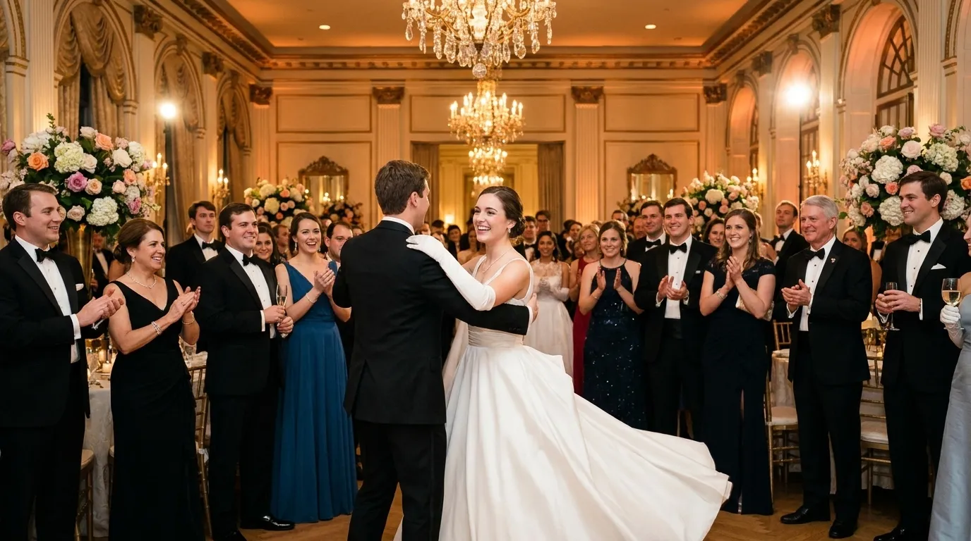 Espaço para festa de debutante estilo clássico