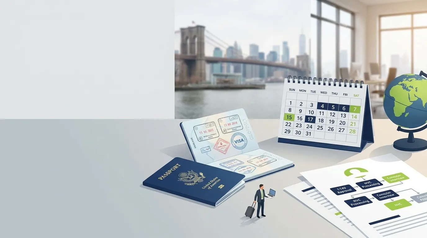 Green Card Consular Processing Timeline for Founders