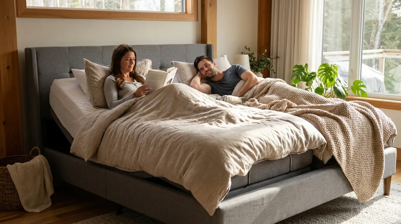 Best Adjustable Bed Frames for Couples in Canada