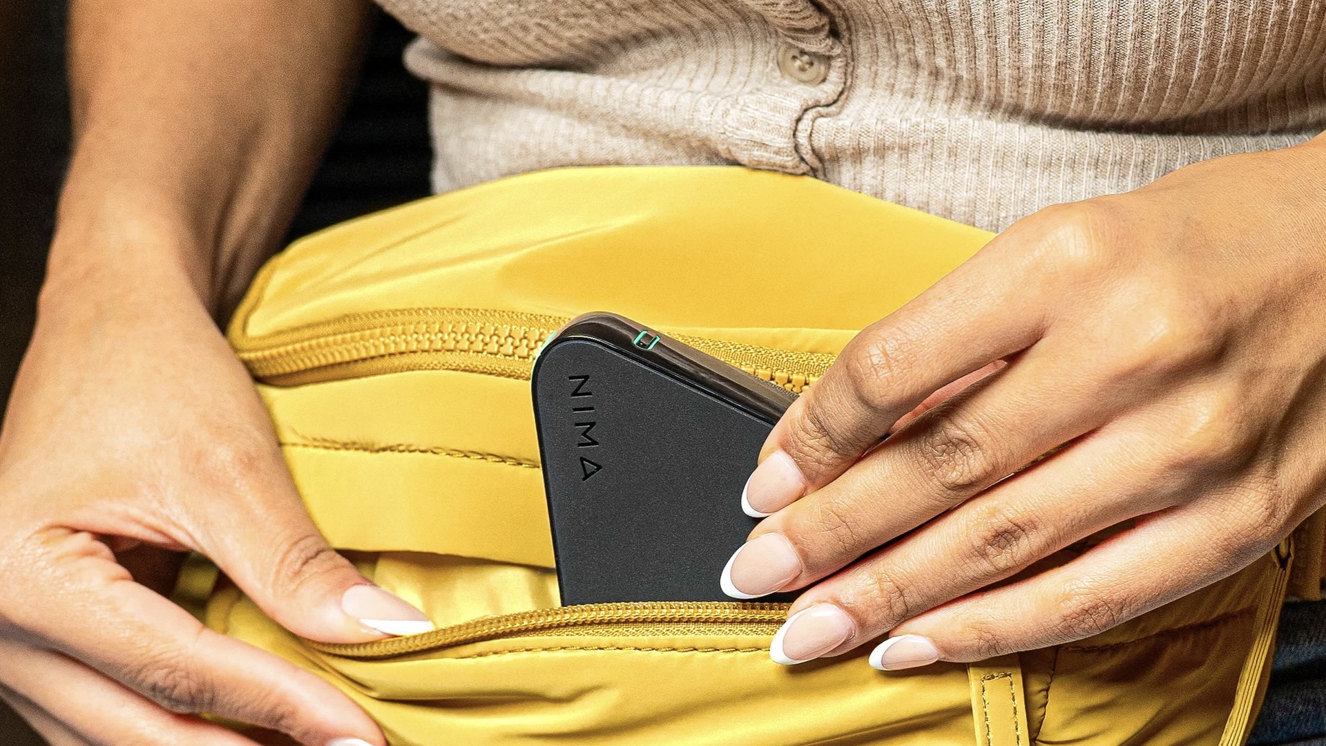 NIMA is a portable, consumer-use gluten detection sensor for people living with celiac disease and with non-celiac gluten sensitivity